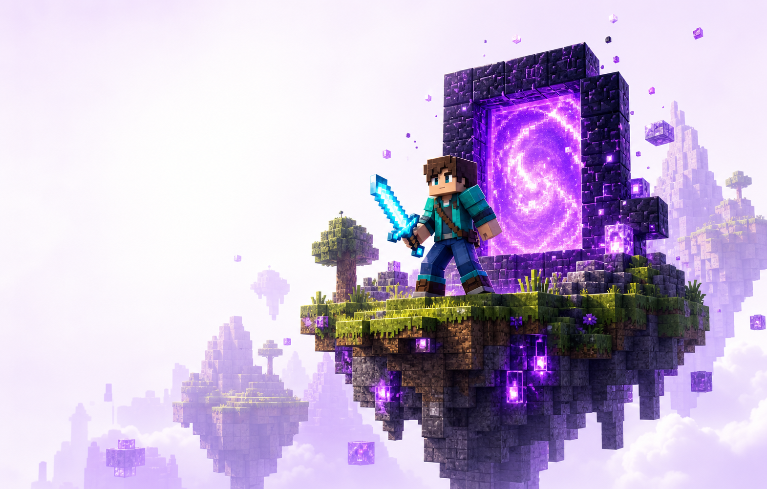 Minecraft Nether Portal Voxel